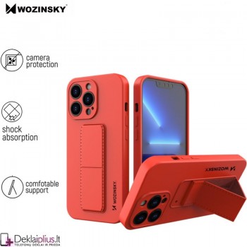 Wozinsky 4in1 švelnaus silikono dėklas - raudonas (Apple Iphone 11 Pro)